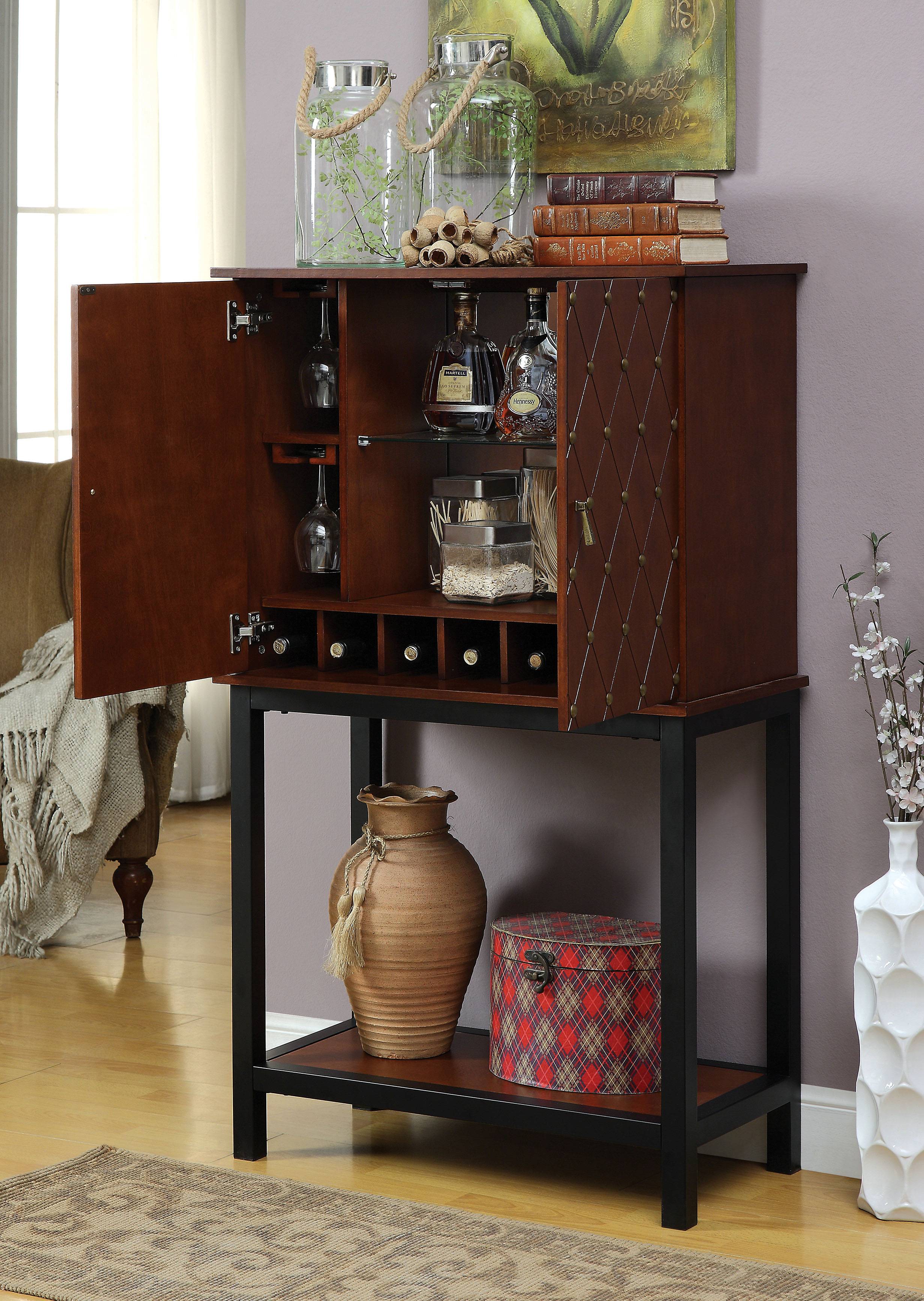 Copperfield Contemporary Multi-Storage Wine Cabinet